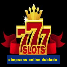 simpsons online dublado